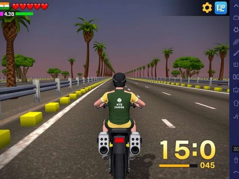 India Cycle Quest Gameplay Screenshot